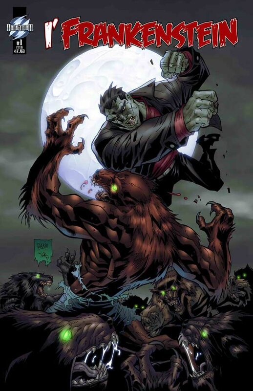 Couverture du Comic I'Frankenstein