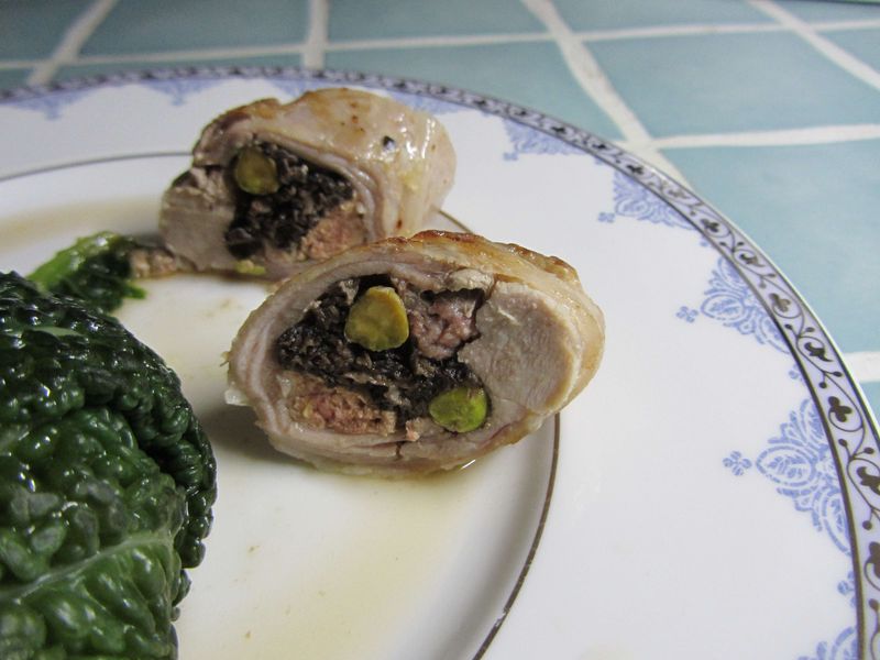 Chou farci au foie gras Le Palais des Saveurs