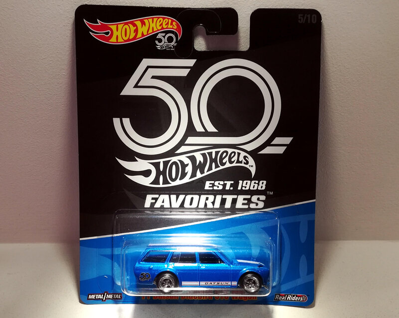 Datsun Bluebird Wagon de 1971 (Hotwheels Favorites)