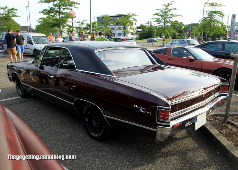 Chevrolet chevelle SS 396 de 1967 (Rencard Burger King juin 2014) 02