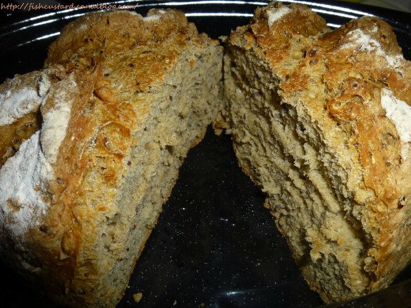 Miche de pain aux céréales cuisson cocotte (9)