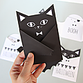 {printable} carte halloween à imprimer - diy