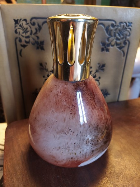 ANCIENNE LAMPE BERGER Diffuseur de parfum d'ambiance en grès émaillé 1960  EUR 10,00 - PicClick FR