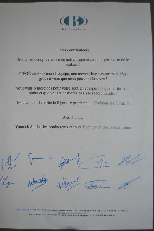 Certificat de contributeur