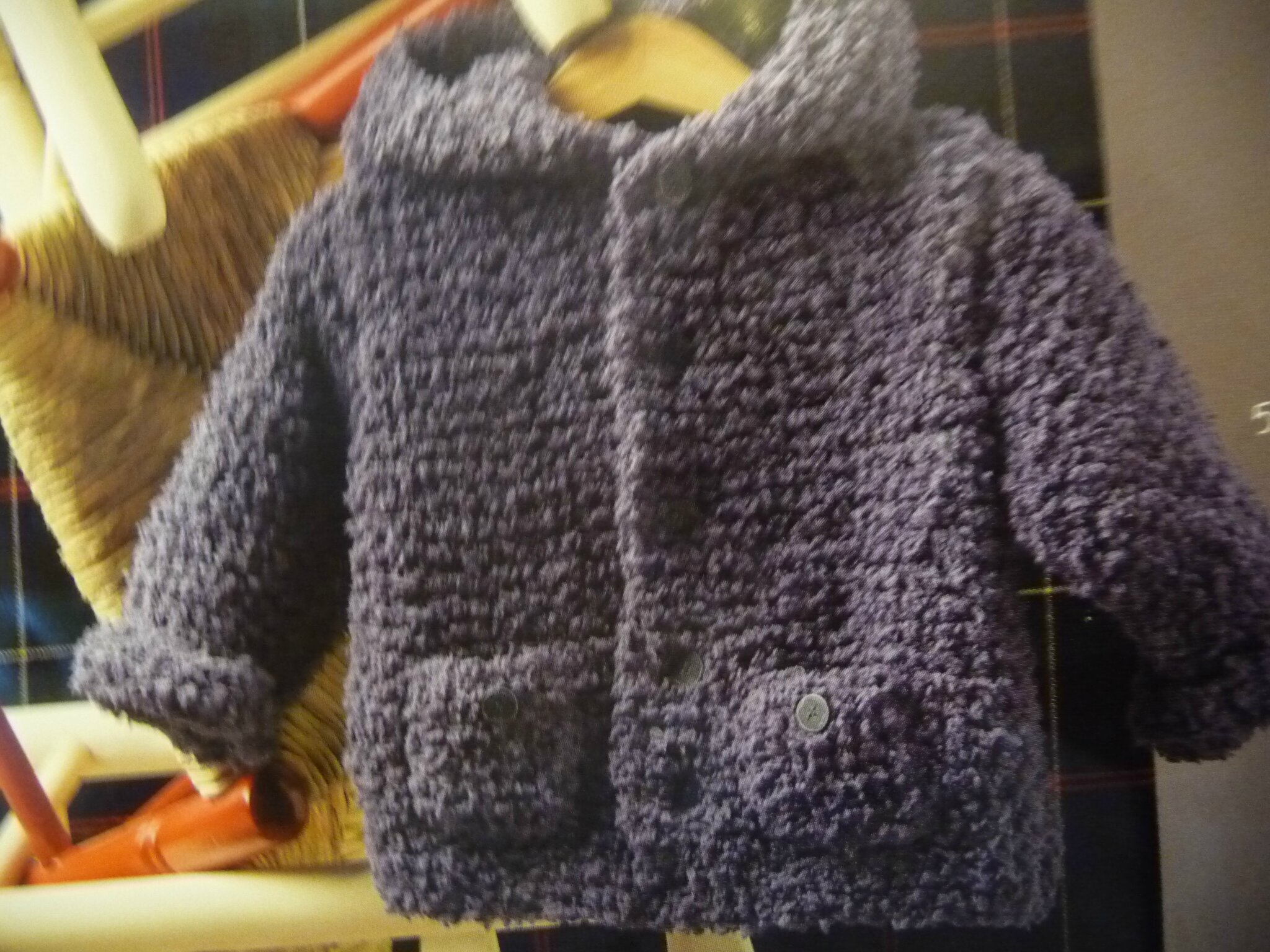 Une veste Nounours pour bébé - La Malle aux Mille Mailles