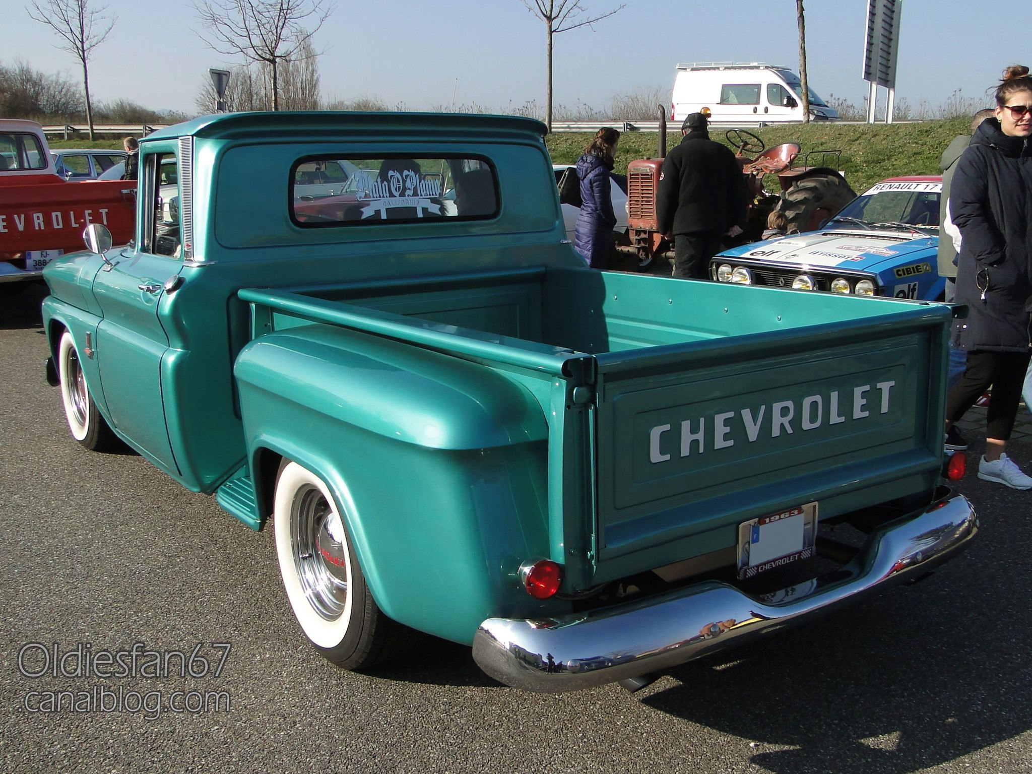 Chevrolet C10 stepside-1963 - Oldiesfan67 