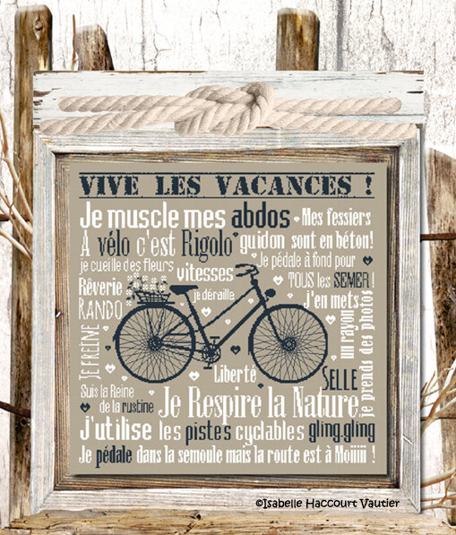 à vélo c'est rigolo
