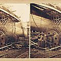 The leviathan steamship • s.s. great eastern • launch (ca 1857)