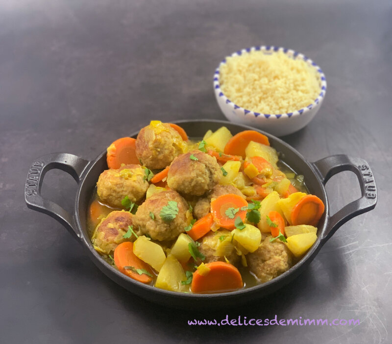 Tajine de légumes d’hiver aux boulettes caramélisées 4