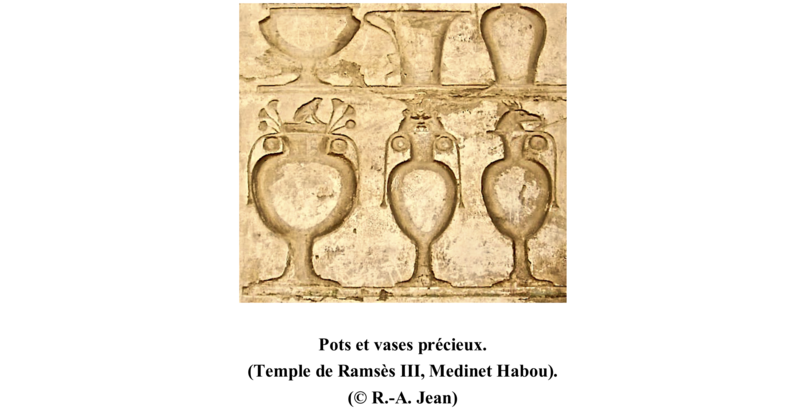 Vases et Pots Medinet Habou - Longue