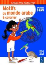 Motifs du monde arabe à colorier couv