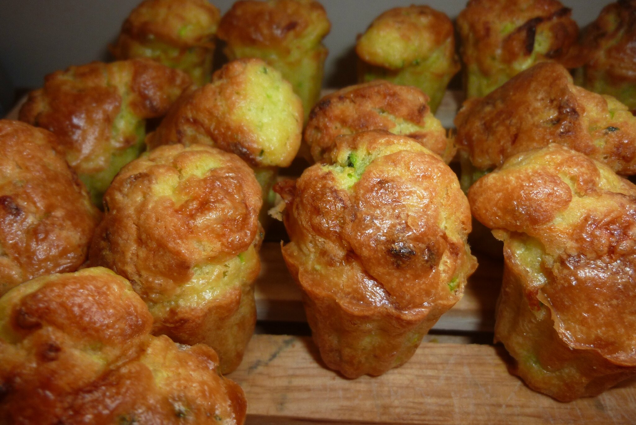 Muffins au courgettes et fromage Les Gourmandises de Nady
