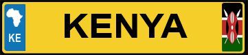 kenya plaq