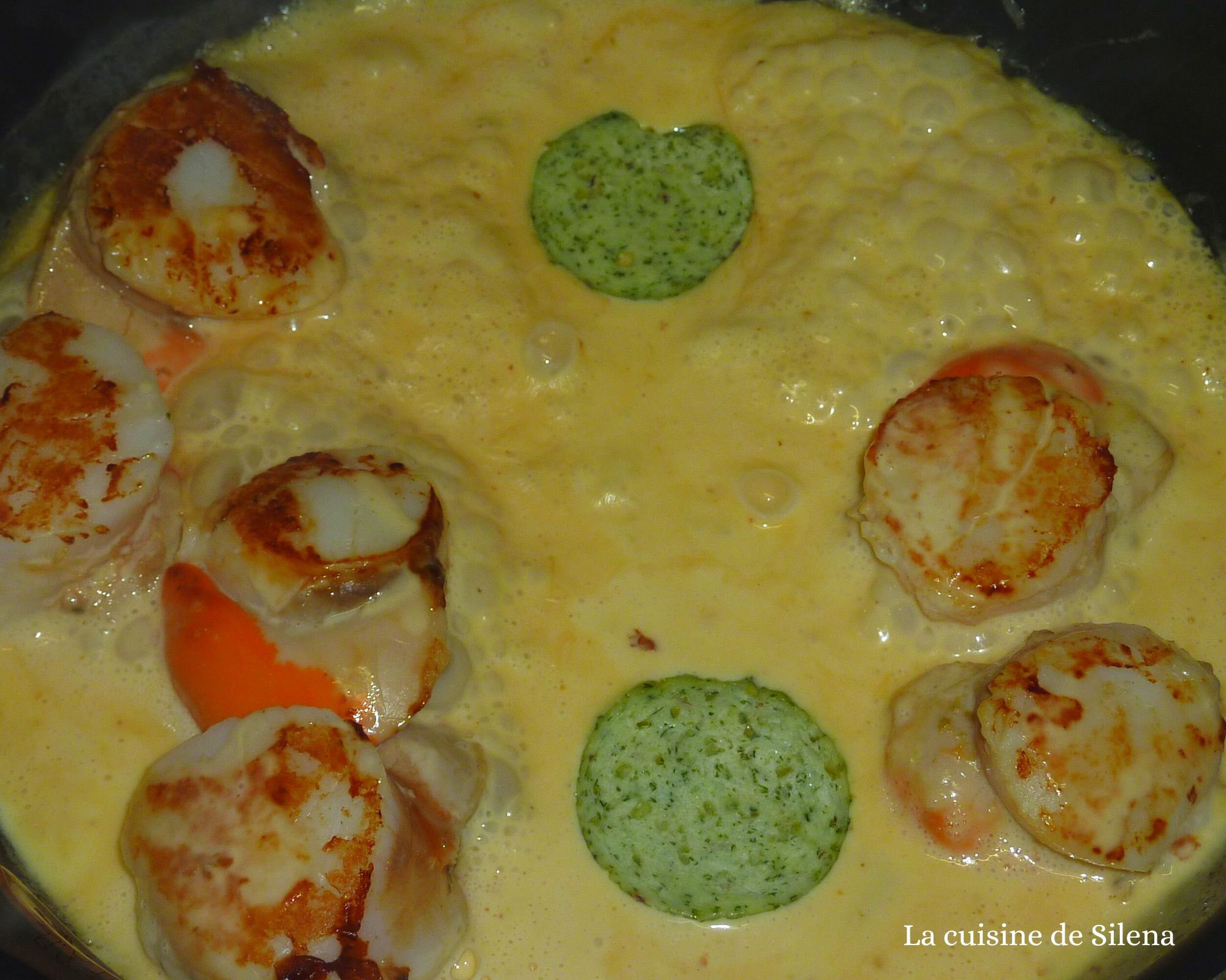 Cassolette De St Jacques Au Beurre D Escargot Cassolette de Saint-Jacques - La cuisine de Silena