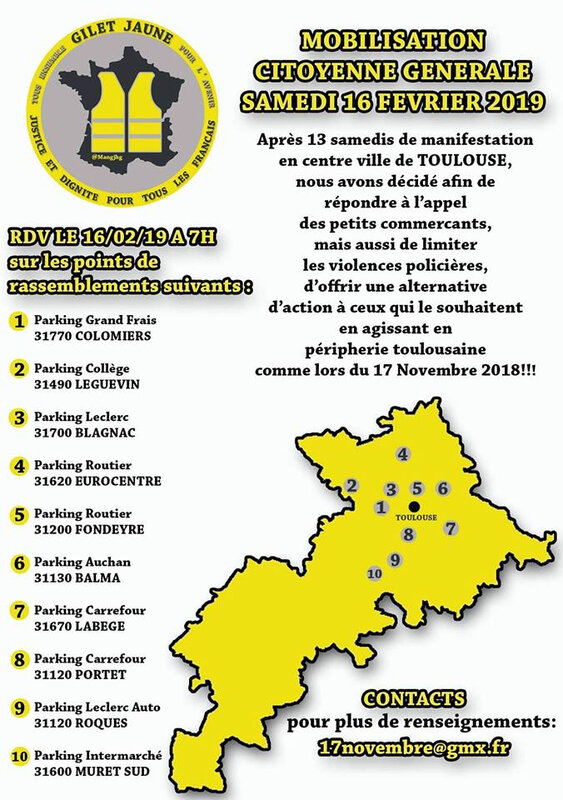 La Prochaine Manif De Toulouse Vie De La Brochure