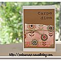carte kraft & rose