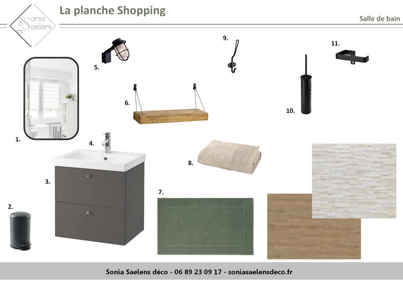 Planche Shopping SDB - Page 1
