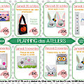 Planning ateliers 