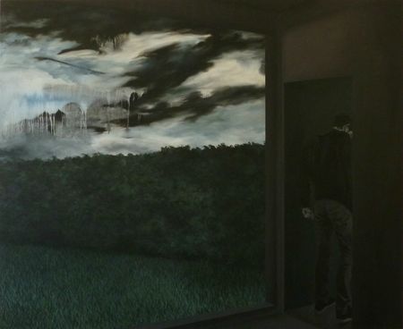 L'illusion, acrylique sur toile, 170x140 cm, 2013