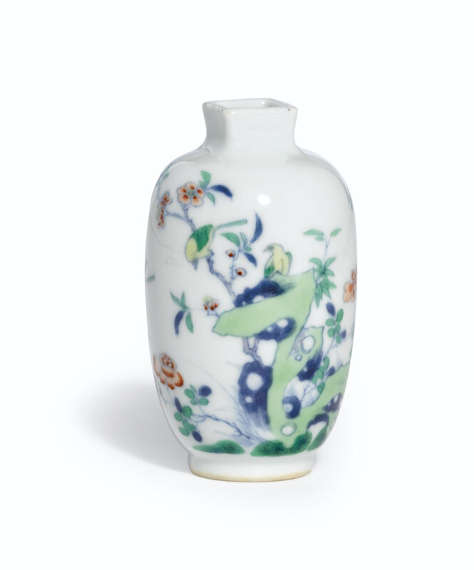 A small ovoid doucai vase, Mark and Period of Yongzheng