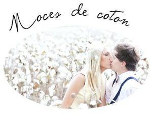 Noces de coton bouton