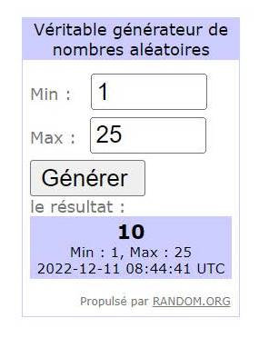 tirage