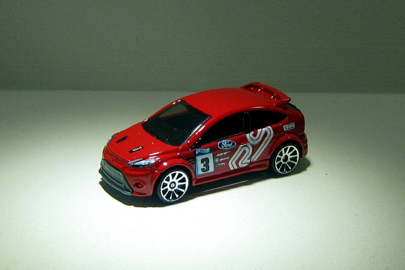 Ford focus RS de 2009 (Hotwheels 2012)