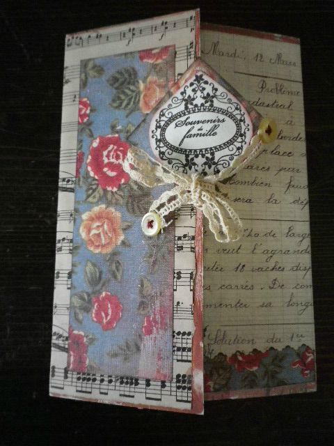 Album Scrapbooking *** Photos de nos AncÃªtres - Scrap Art DÃ©co