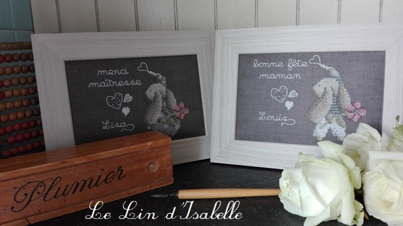 lapin et petit message