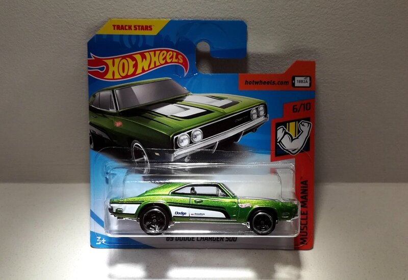 Dodge Charger 500 de 1969 (Hotwheels)