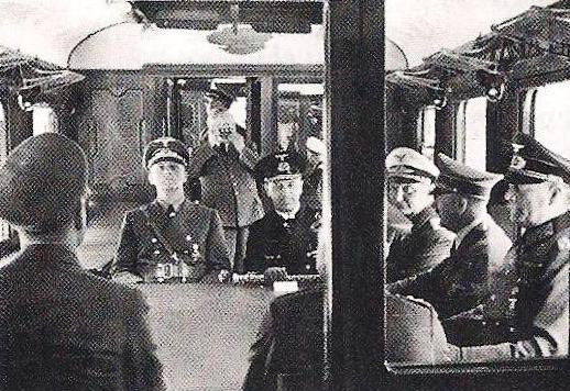 photo traumatisme 2ème GM - armistice Rethondes