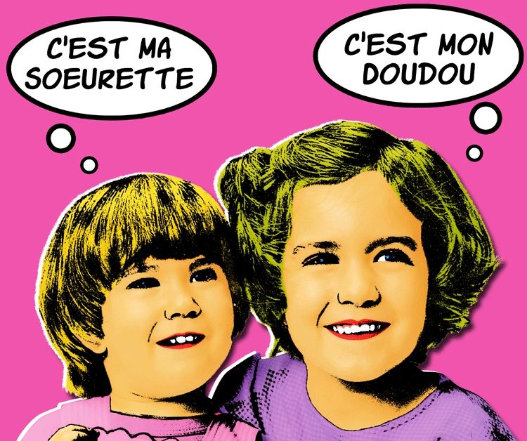 Ma soeur et moi Tableau BD Photo de Enfance Emma... gination