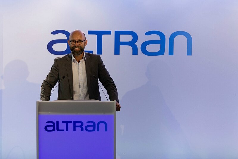 Frédéric Fougerat, directeur de la communication du groupe Altran - Conférence de presse 24 juin 2014