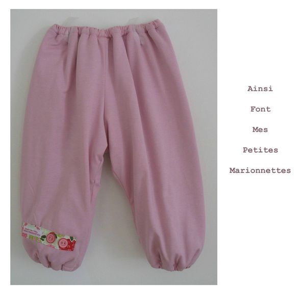 ensemble jersey rose pantalon 1