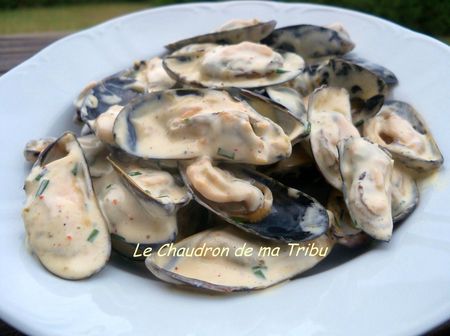 moules sauce mousseline