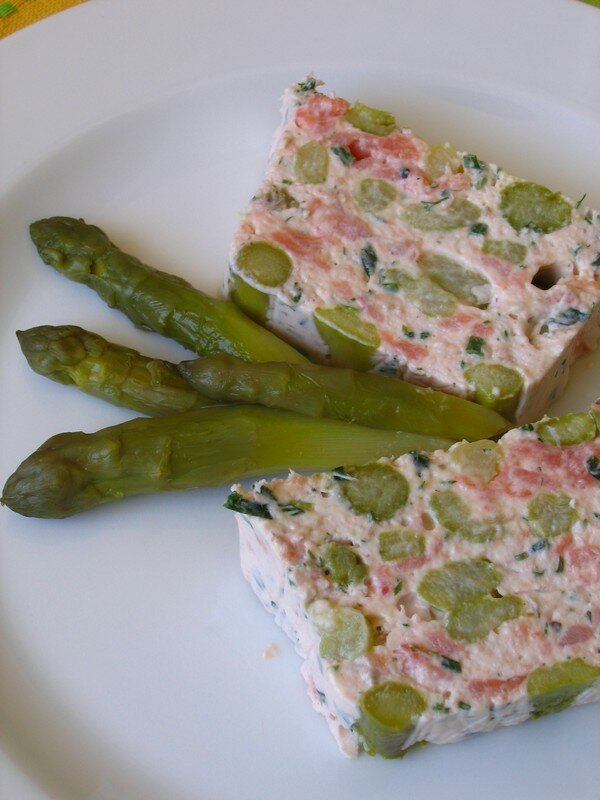 Terrine de truite aux asperges La Cuisine De Marie