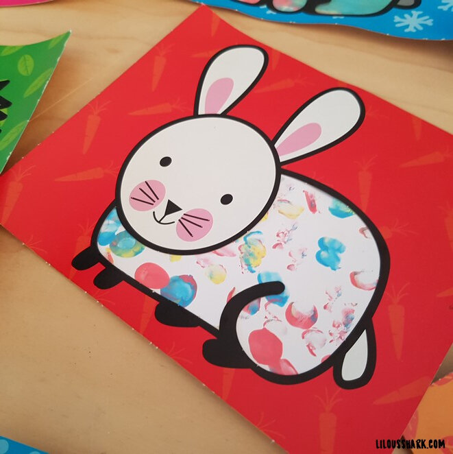 peinture doigt ses creative lilousshark
