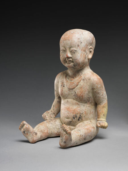 Sitting boy, Song dynasty (960–1279), 12th century