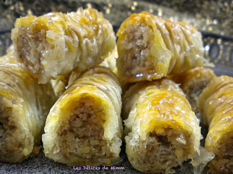Baklavas libanais aux noix très faciles 4