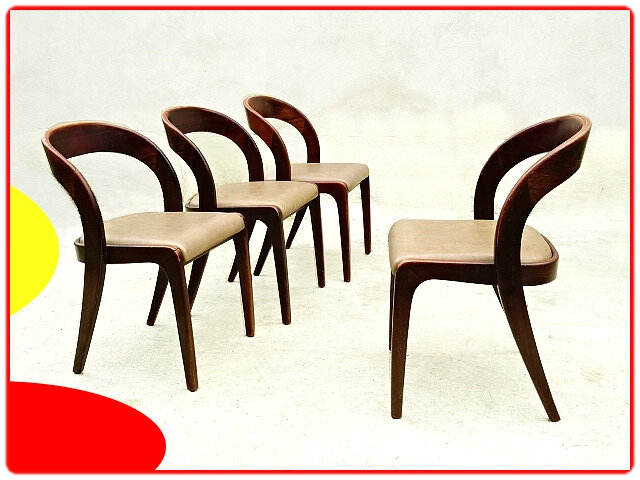Chaises Gondoles vintage