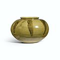 A ‘Yueyao’ brown-splashed jar, Tang dynasty
