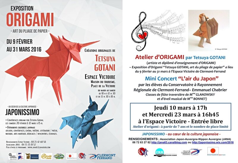 affiche Origami- Concert Japonissimo