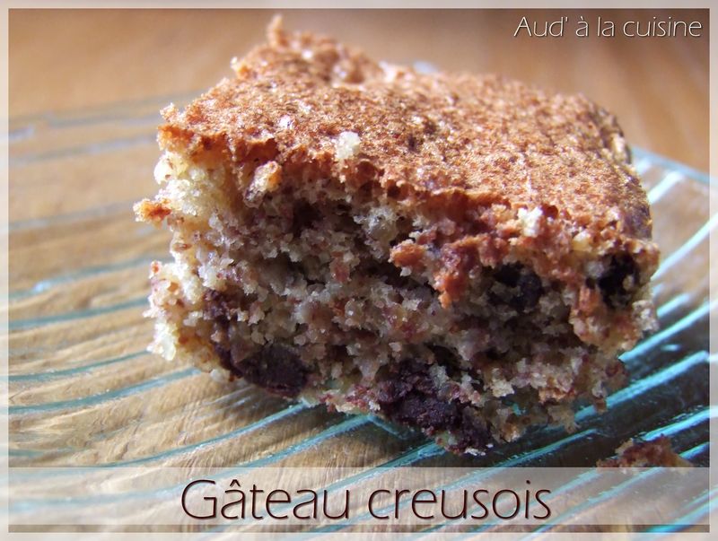 Gâteau aux noisettes ou gâteau creusois Aud' à la cuisine Gâteau aux noisettes ou gâteau creusois Aud' à la cuisine