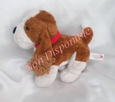 Petite peluche Chien marron