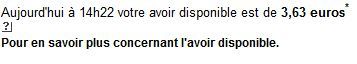 avoir dispo