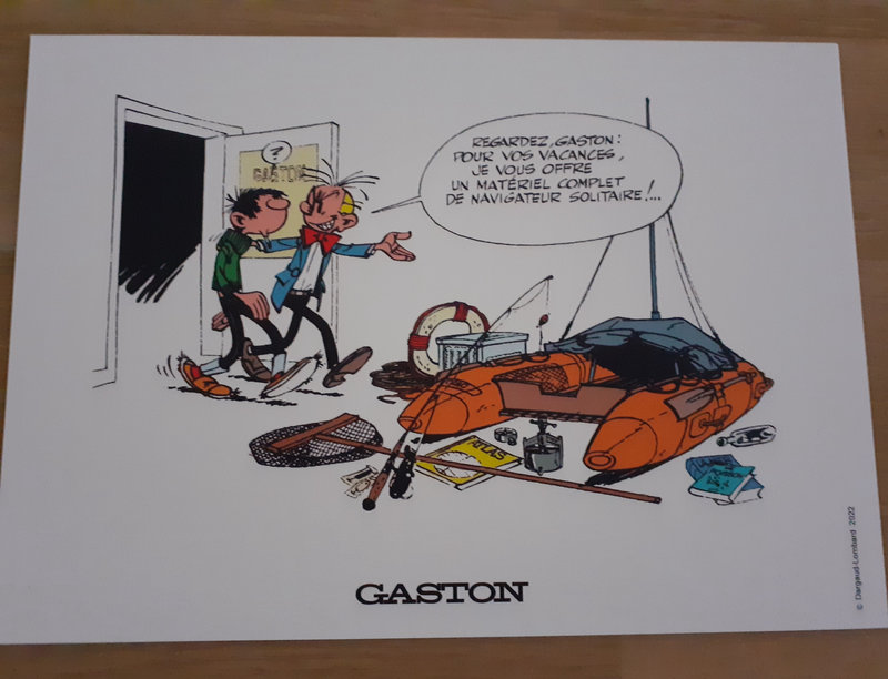 Franquin - Maquette en carton La voiture de Gaston - Divers