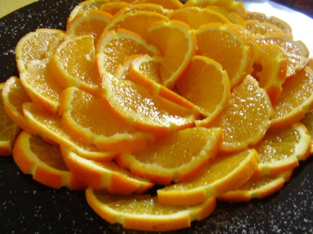 salade d'oranges - tresse briochée 006