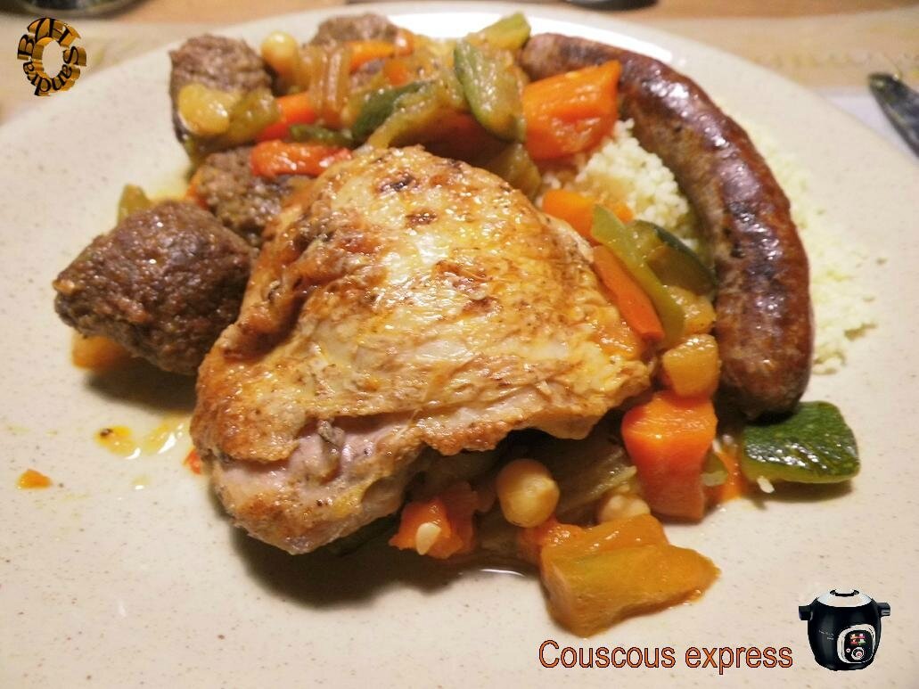 Couscous express (Cookeo) BZH SANDRA