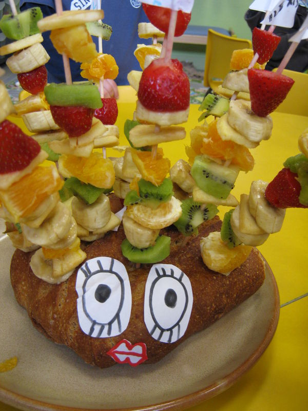 Herisson Brochettes De Fruits Le Tour De Ma Classe