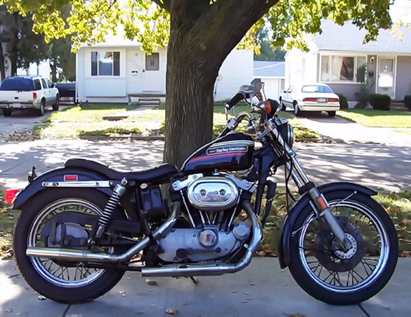 1974 Harley_Ironhead_XLCH